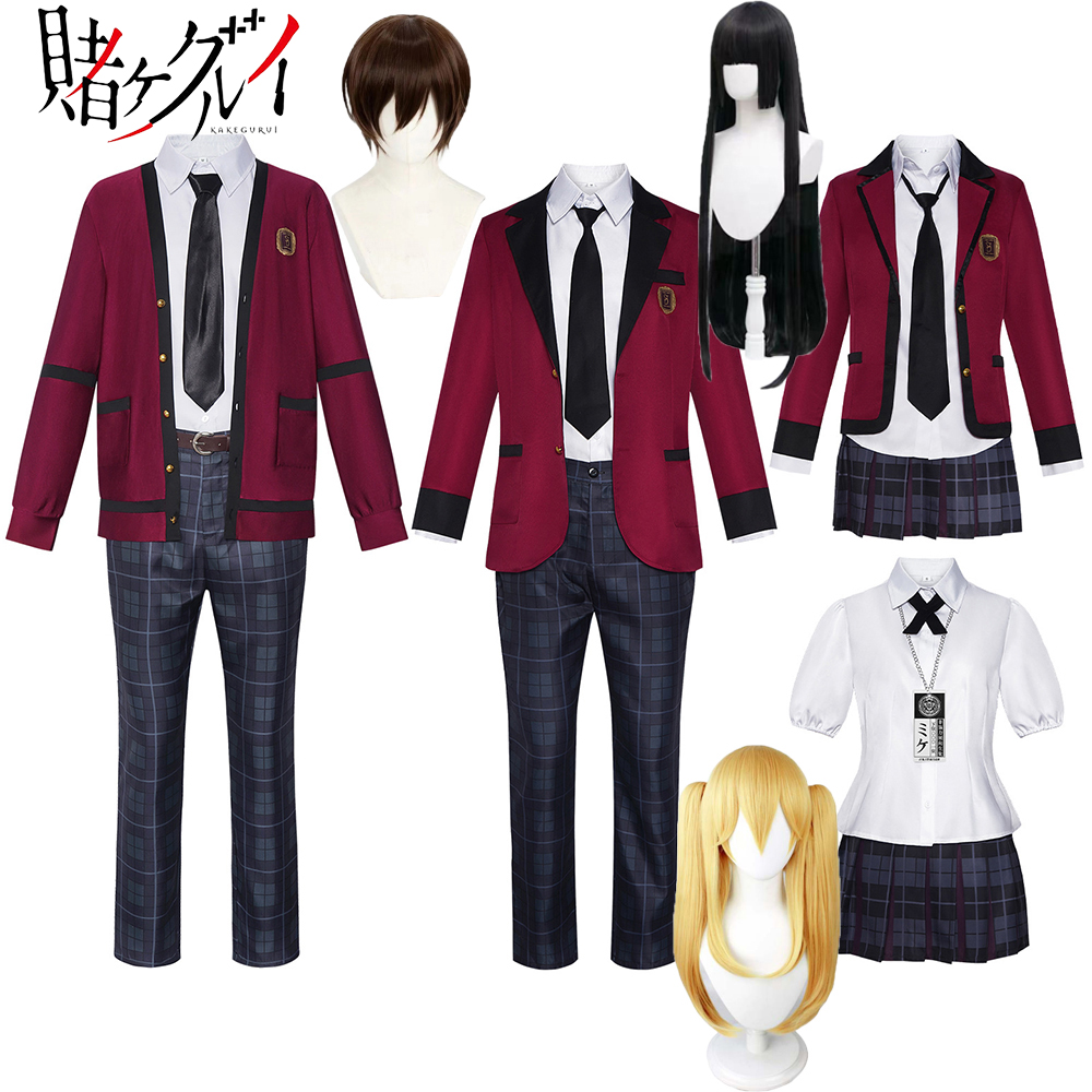 Anime Cosplay Live - Kostum Cosplay Anime Kakegurui Jabami Yumeko