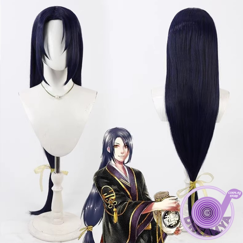 Anime Cosplay Long Hair - Wig Cosplay Jiroutachi Touken Ranbu Rambut