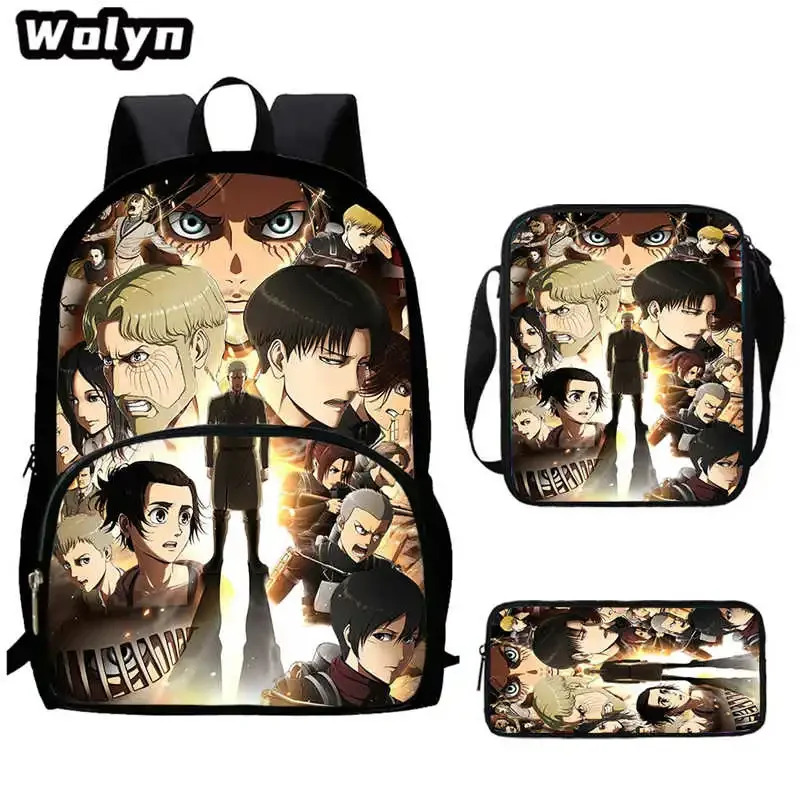 Attack Titan Cloak - Tas Ransel Anime Attack On Titan
