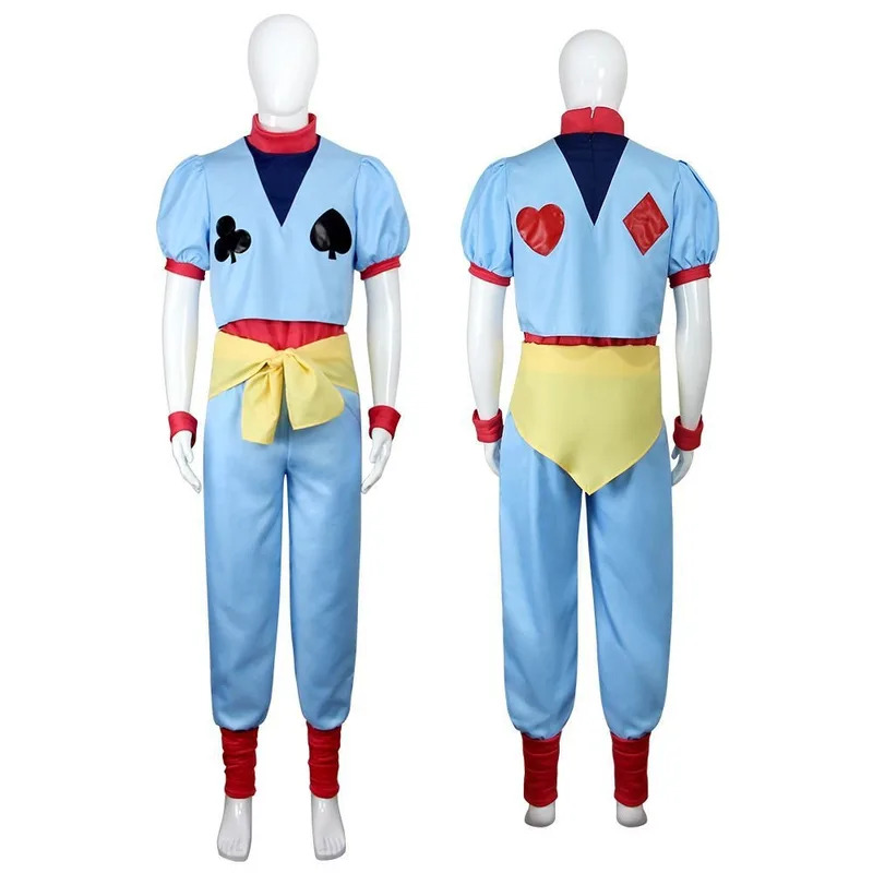 Hunter X Hunter Uniform - Kostum Anime X HUNTER Hisoka Set