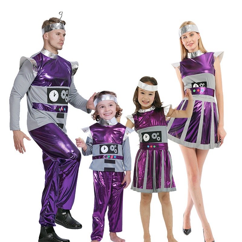 Anime Cosplay Toddler - Kostum Halloween Astronot Dewasa dan Balita