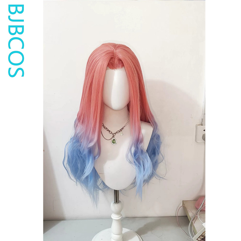 Anime Cosplay Long Hair - Wig yang ditata ‌ Wig Cosplay