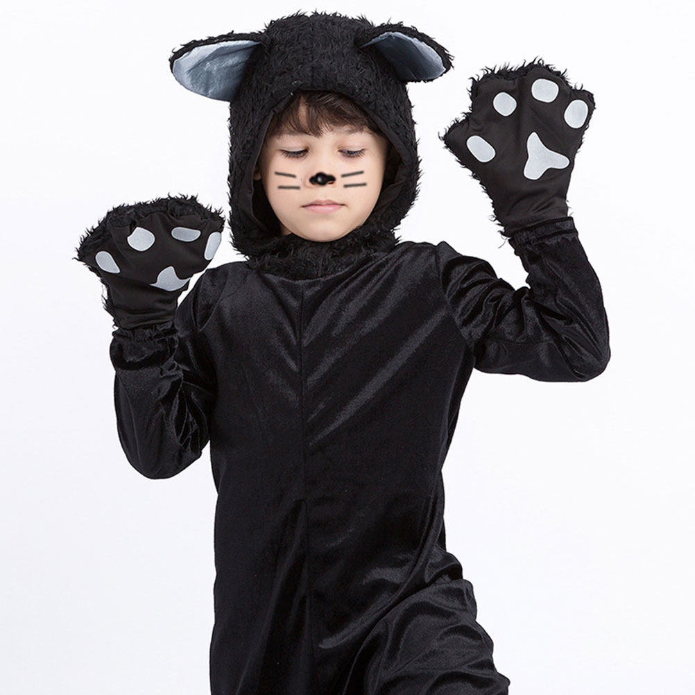 Anime Cosplay Easy - Kostum Cosplay Kucing Anak-anak Tekstur Nyaman