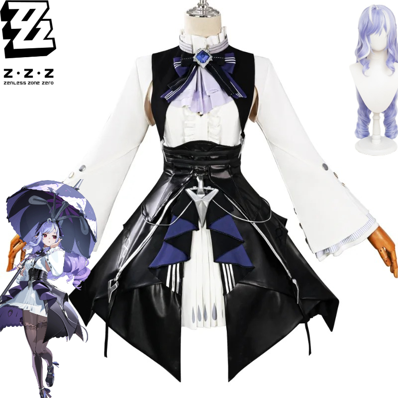 Anime Zoey Cosplay - Gaun Kostum Cosplay Game Zenless Zone