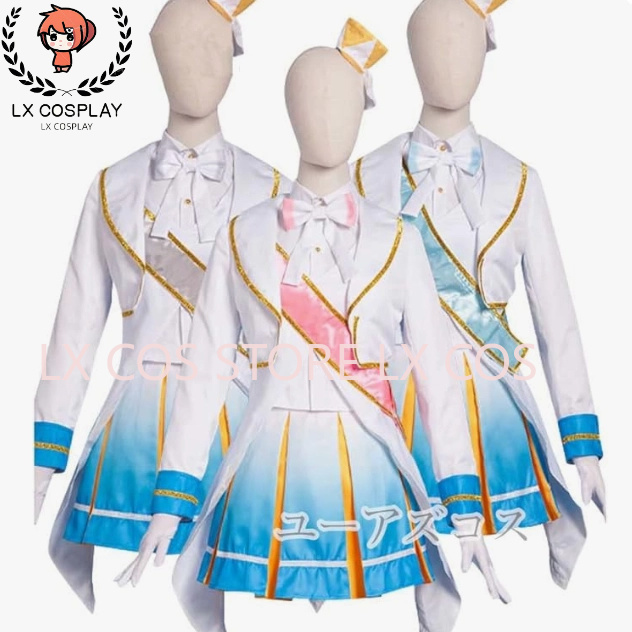 Anime Cosplay Live - Love Live! Kostum Cosplay Nijigasaki Uehara