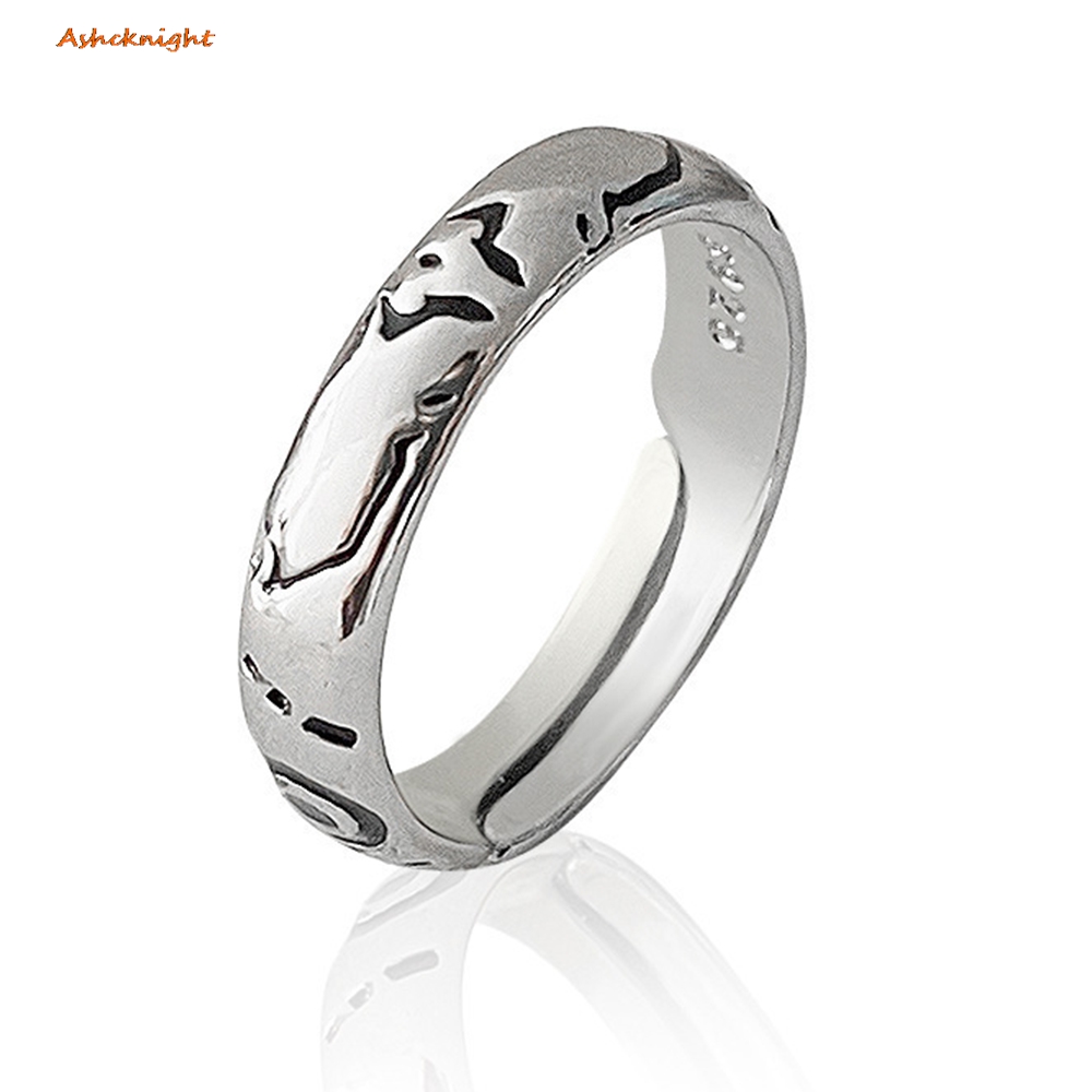 Anime Cosplay Jujutsu Kaisen - Aksesori Cincin Perak Sukuna Ryoume Cosplay