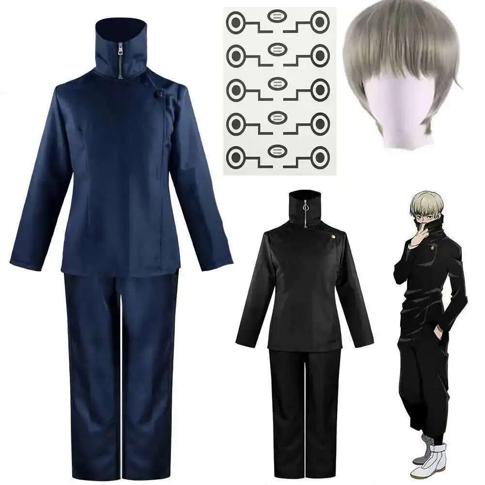 Anime Cosplay Jujutsu Kaisen - Kostum Cosplay Anime Baru: Seragam Sekolah