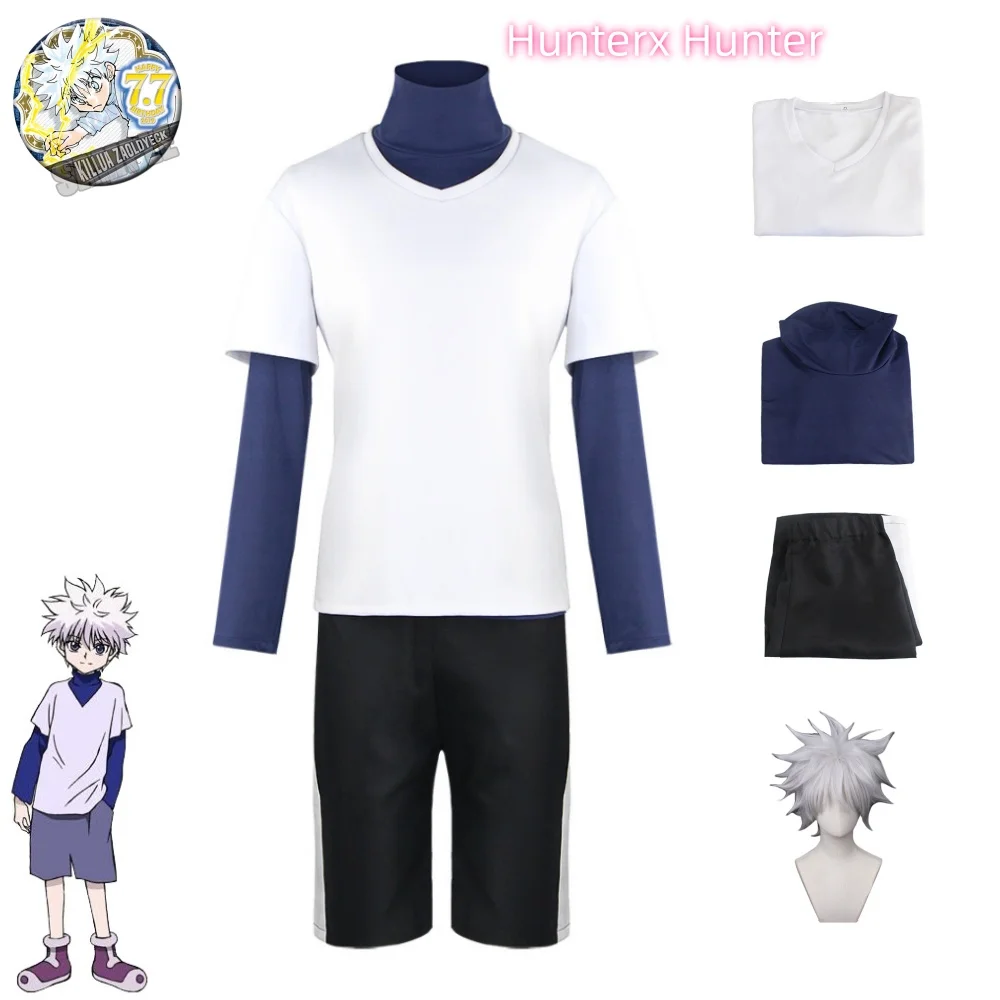 Hunter X Hunter Uniform - Kostum Cosplay Hunter X Hunter Killua