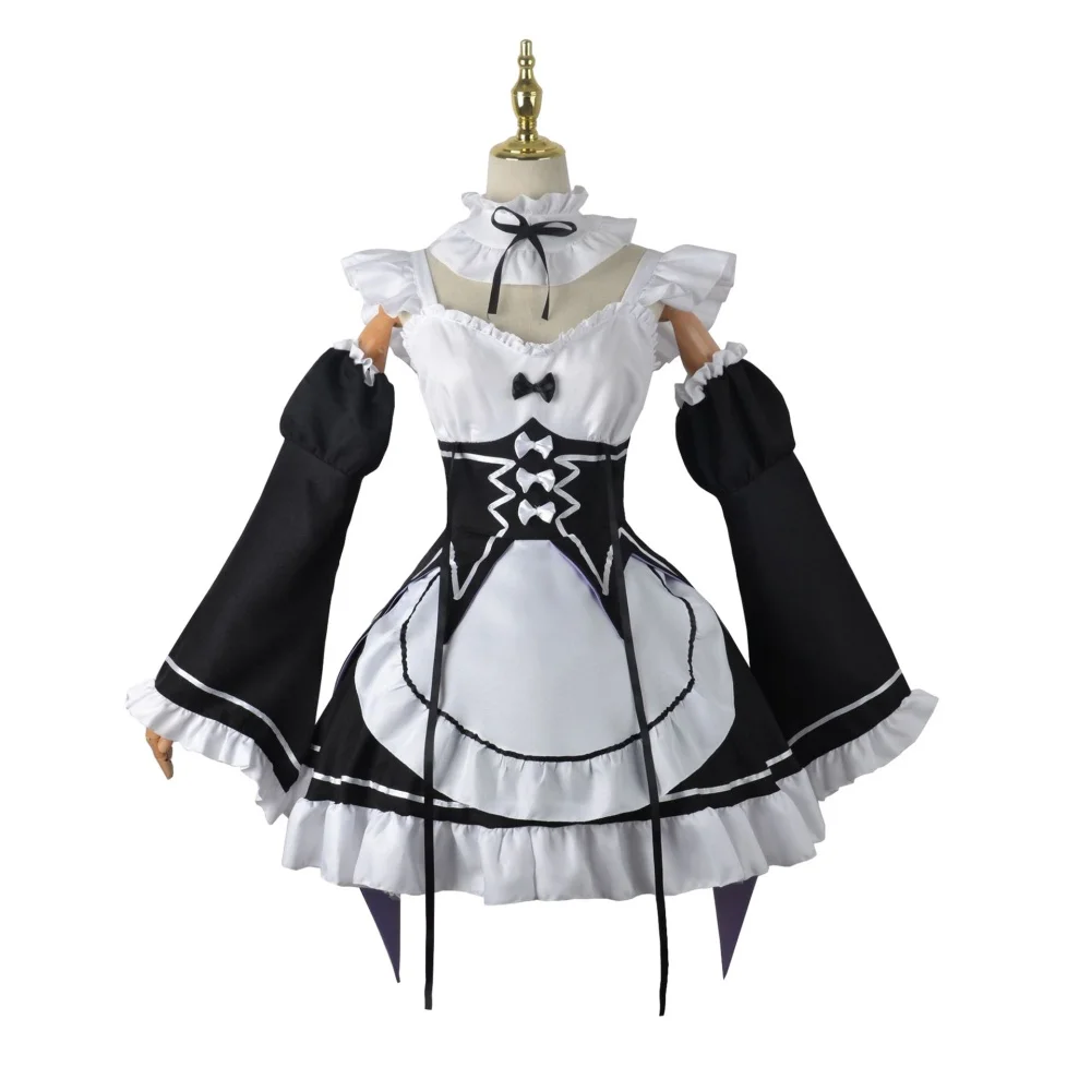 Anime Cosplay Live - Kostum Cosplay Anime Ram Rem Maid