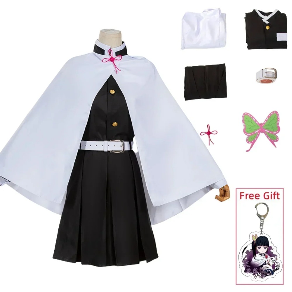 Tsuyuri Kanao kostum Cosplay d - Demon Slayer Haori ulasan dan harga