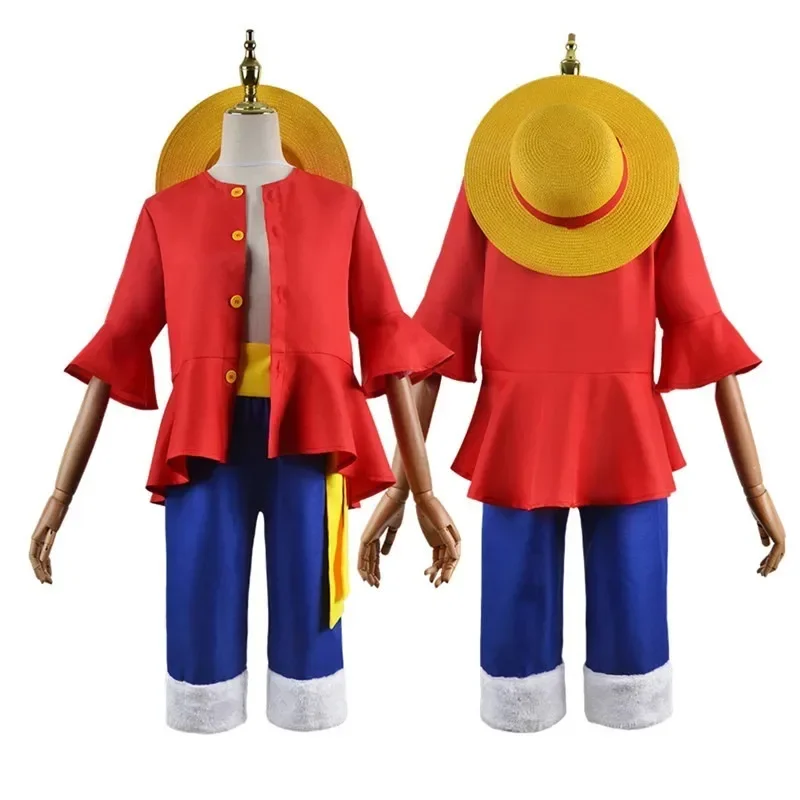 Kostum Cosplay Halloween Anime - Anime Cosplay Luffy ulasan dan harga
