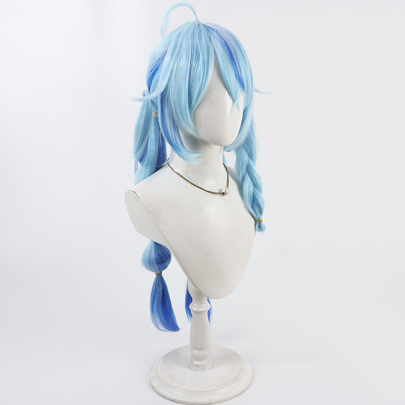 Wig Cosplay Yukihana Lamy Vtub - Anime Cosplay Long Hair ulasan dan harga
