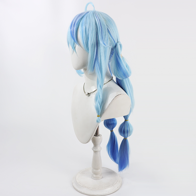 Wig Cosplay Yukihana Lamy Vtub - Anime Cosplay Long Hair ulasan dan harga