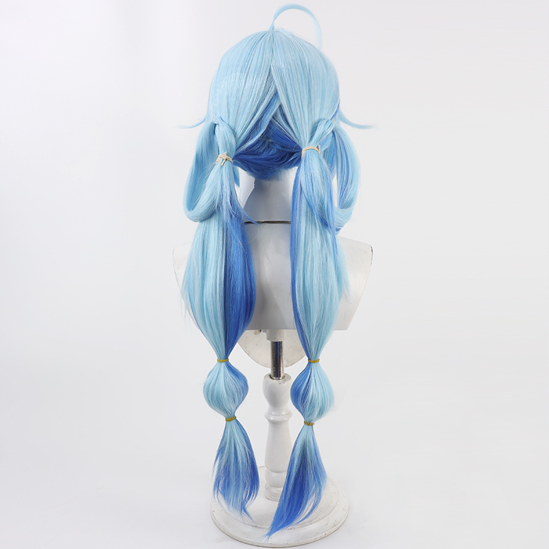 Wig Cosplay Yukihana Lamy Vtub - Anime Cosplay Long Hair ulasan dan harga