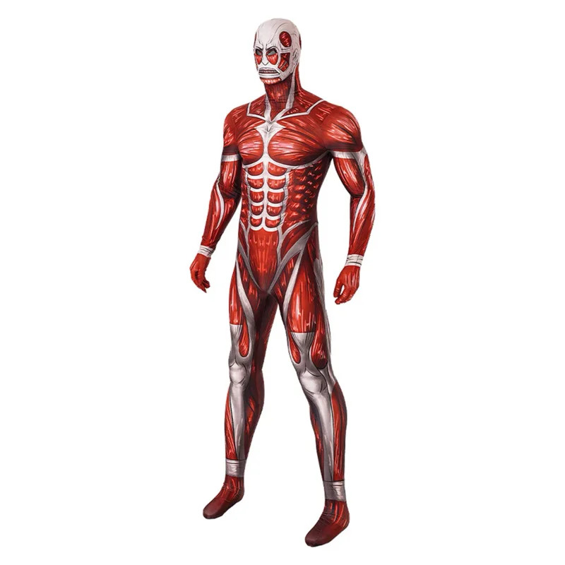 Kostum Cosplay Titan Colossal  - Attack Titan Cloak ulasan dan harga