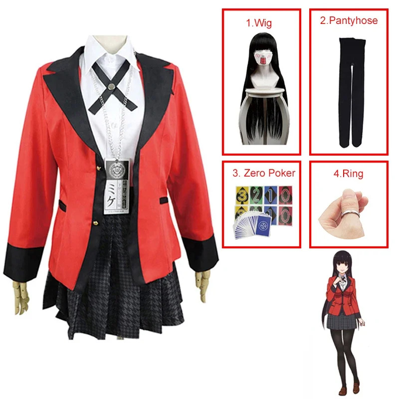 2026 Kakegurui Jabami Yumeko Y - Anime Cosplay Kakegurui ulasan dan harga