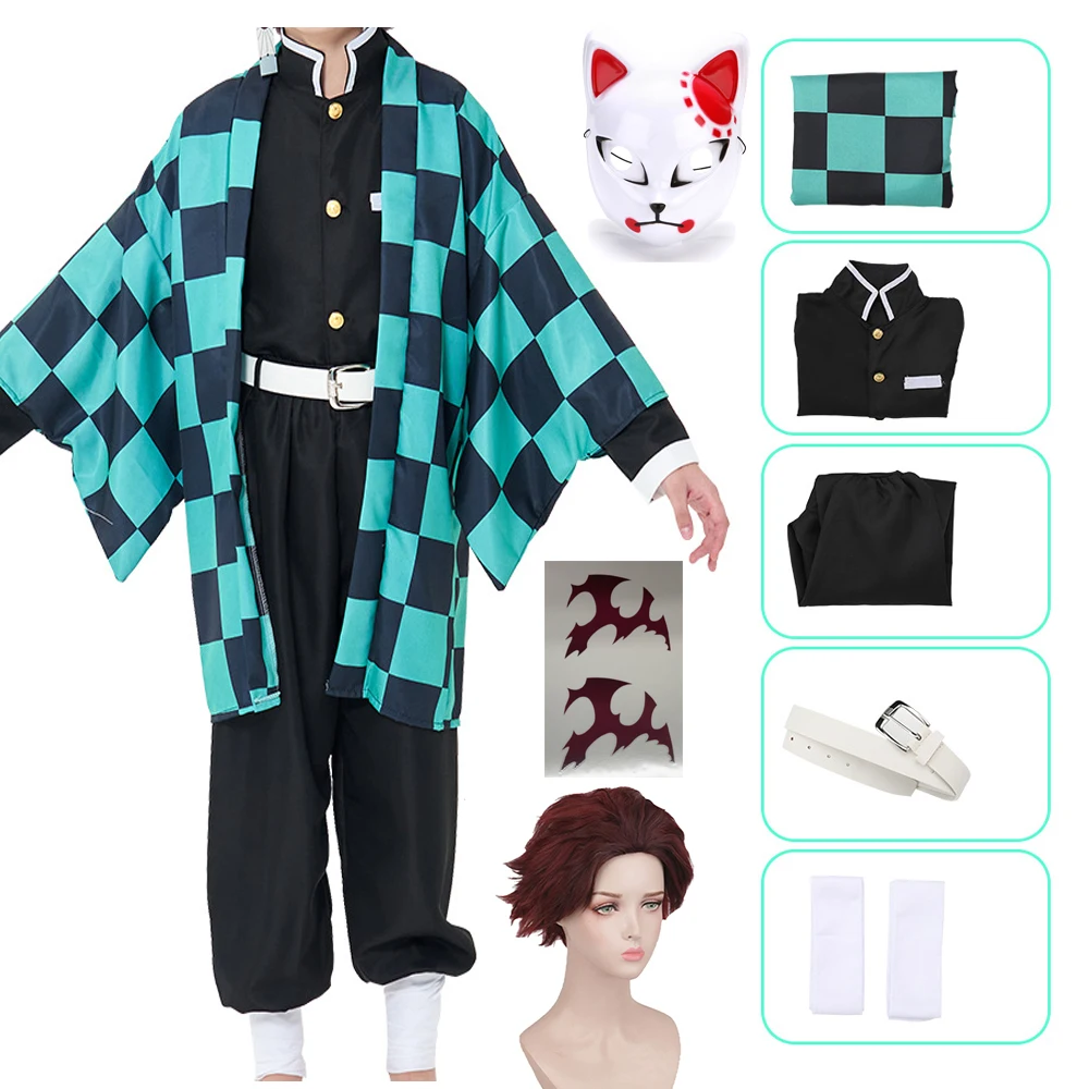 Kostum Cosplay Anime Demon Sla - Anime Cosplay Demon Slayer ulasan dan harga