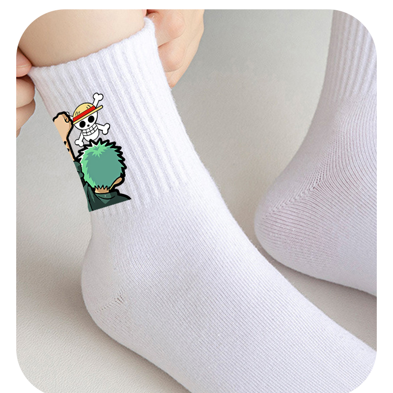 Kaus Kaki Panjang Olahraga Pri - Anime Cosplay Luffy ulasan dan harga