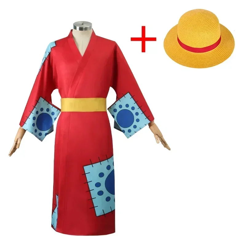 Kostum Cosplay Anime Luffy, Ki - Anime Cosplay Luffy ulasan dan harga