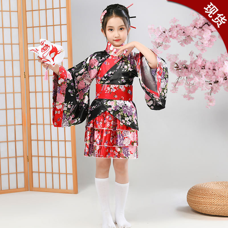 Kimono Yukata Anak Perempuan J - Demon Slayer Haori ulasan dan harga