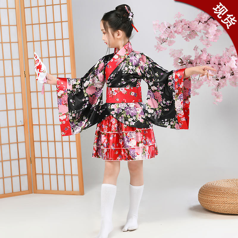Kimono Yukata Anak Perempuan J - Demon Slayer Haori ulasan dan harga