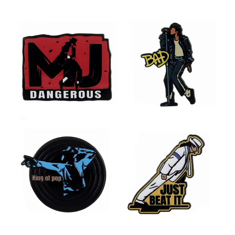 1pcs Pin Penari Pop Michael Ja - Hunter X Hunter Uniform ulasan dan harga