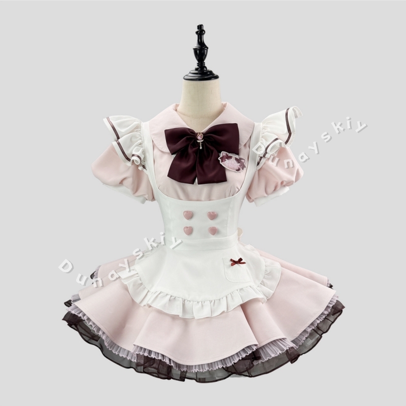 Gaun Cosplay Pembantu Lolita M - Anime Cosplay Plus Size ulasan dan harga