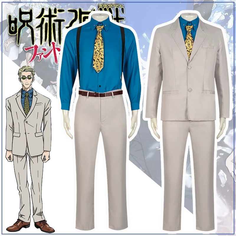 Kostum Cosplay Penyihir Kento  - Anime Cosplay Jujutsu Kaisen ulasan dan harga