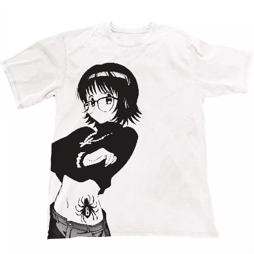 Kaus Lengan Pendek Motif Ungu  - Hunter X Hunter Uniform ulasan dan harga