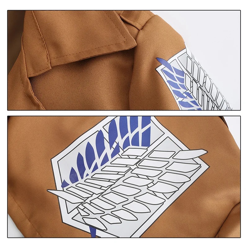 Pakaian Premium Anime Attack o - Attack Titan Cloak ulasan dan harga