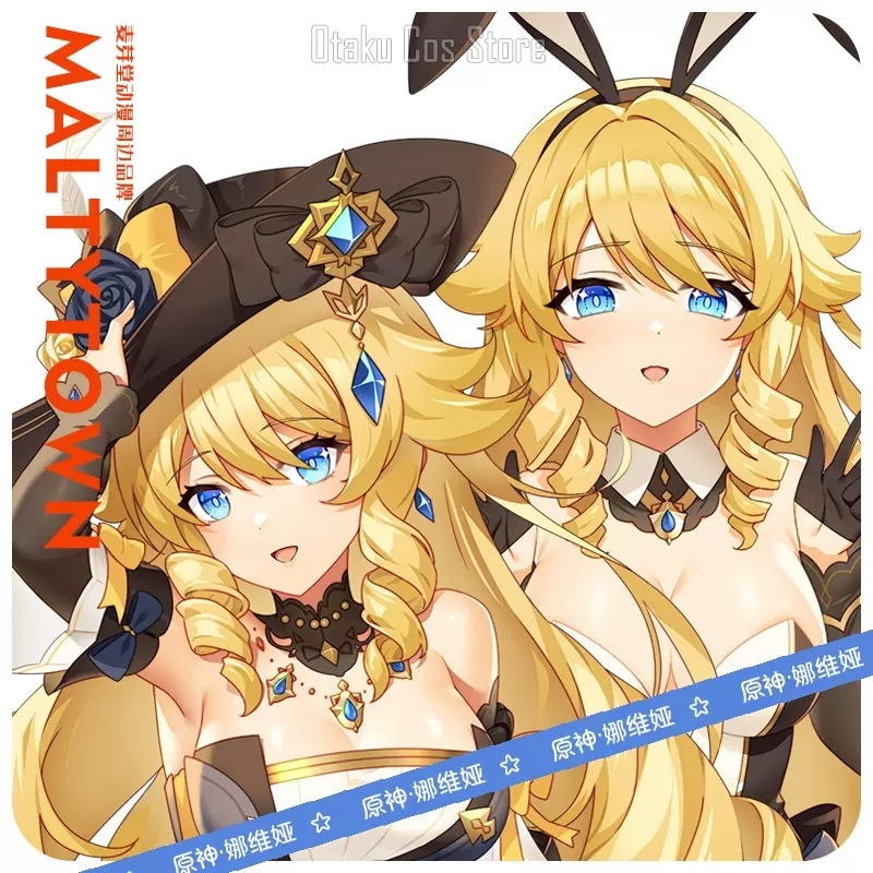 Genshin Impact Navia Anime Cos - Anime Cosplay Otaku ulasan dan harga