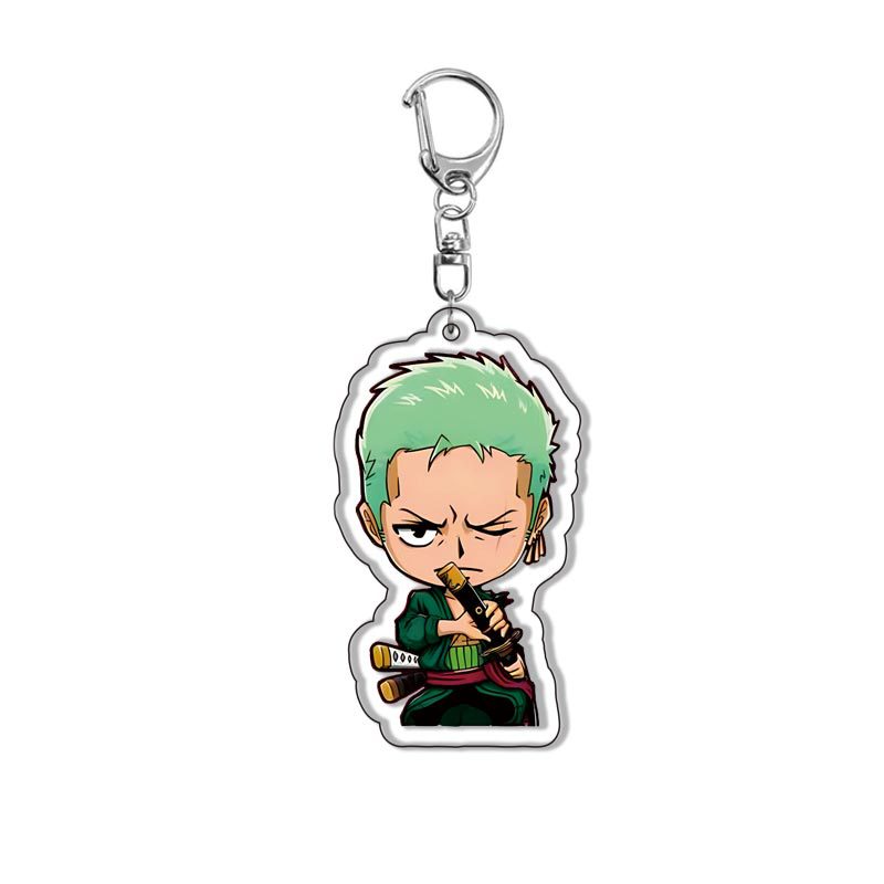 Gantungan Kunci Akrilik Anime  - Anime Cosplay Luffy ulasan dan harga