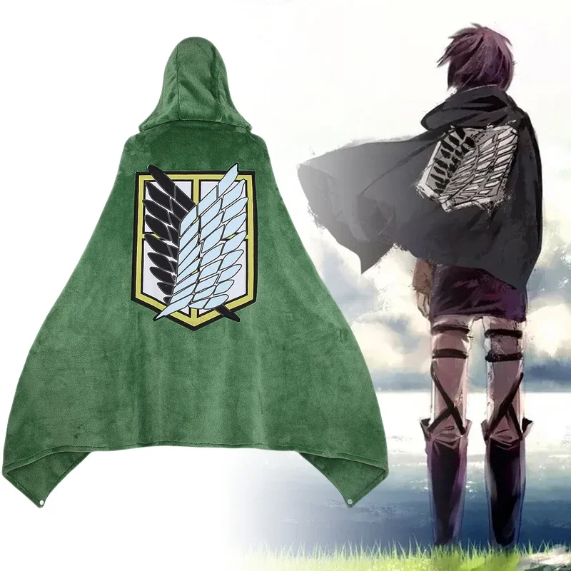 Attack on Titan selimut kotak- - Attack Titan Cloak ulasan dan harga