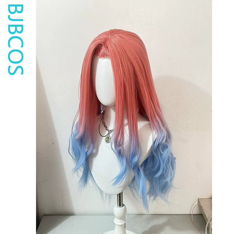 Wig yang ditata ‌ Wig Cosplay  - Anime Cosplay Long Hair ulasan dan harga