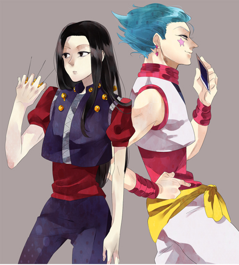 Set Cosplay Hisoka Hunter x Hu - Hunter X Hunter Uniform ulasan dan harga