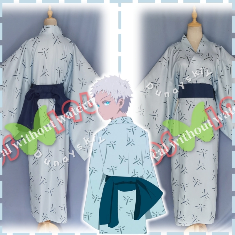 JJK Fanmade Kimono Tradisional - Cosplay Anime Jjk ulasan dan harga