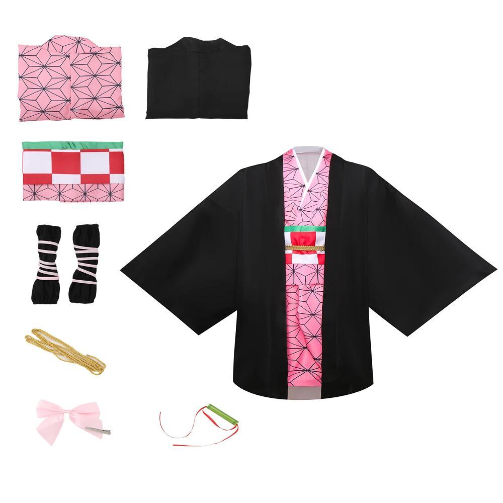Kostum Cosplay Anime Demon Sla - Demon Slayer Haori ulasan dan harga