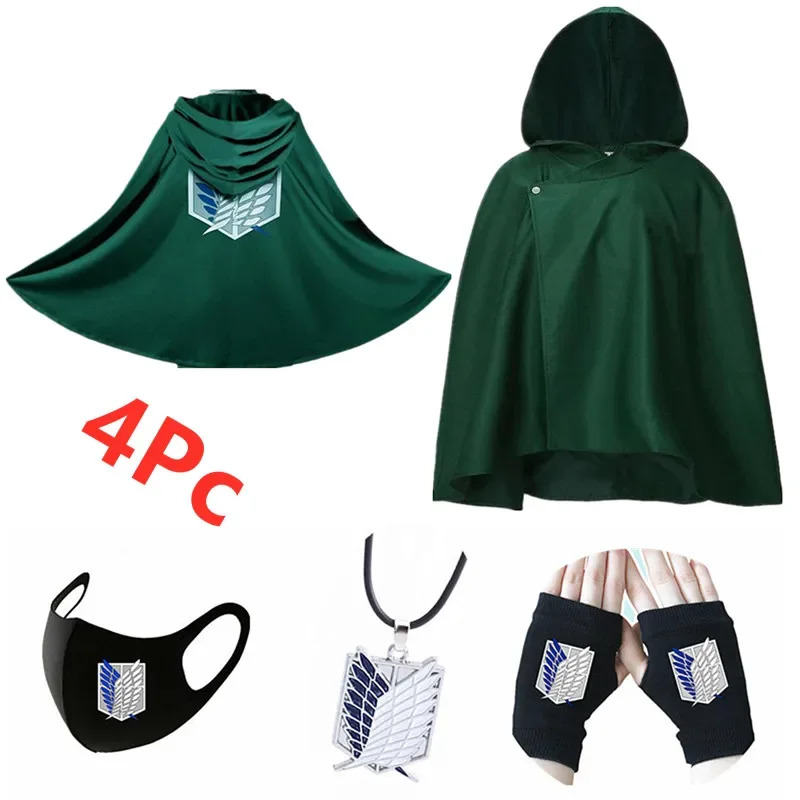 NewBig Fun Shingeki No Kyojin  - Attack Titan Cloak ulasan dan harga