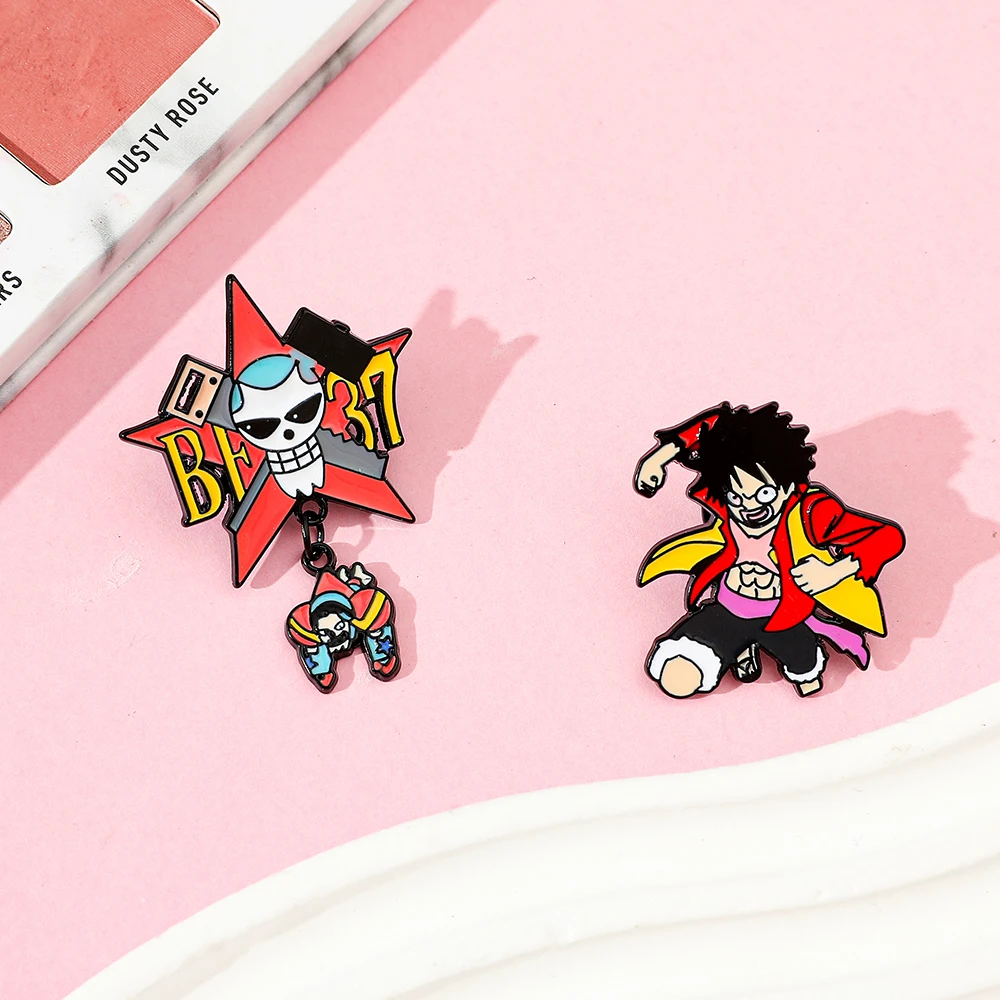2 Buah Bros Anime Kreatif Lucu - Anime Cosplay Luffy ulasan dan harga