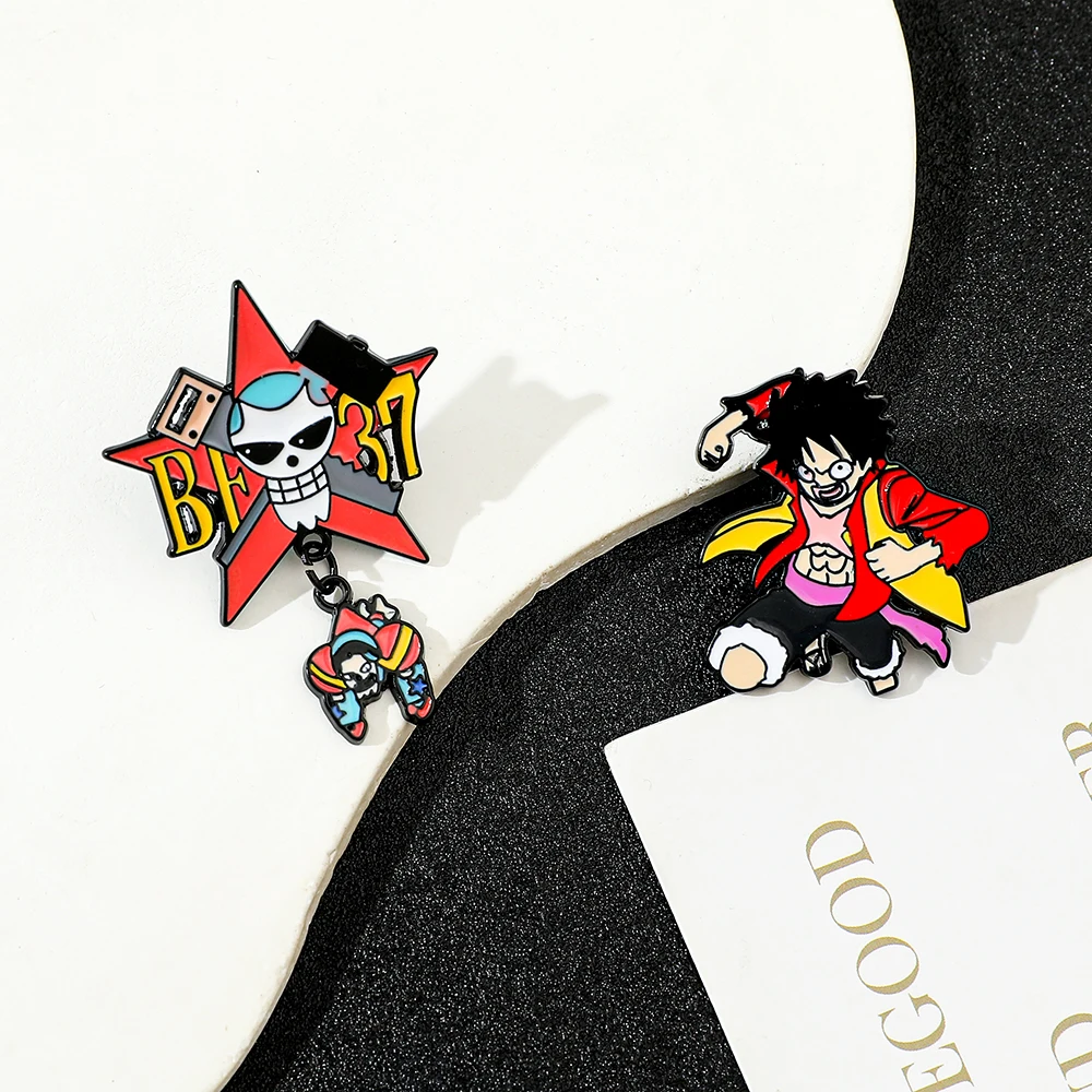 2 Buah Bros Anime Kreatif Lucu - Anime Cosplay Luffy ulasan dan harga
