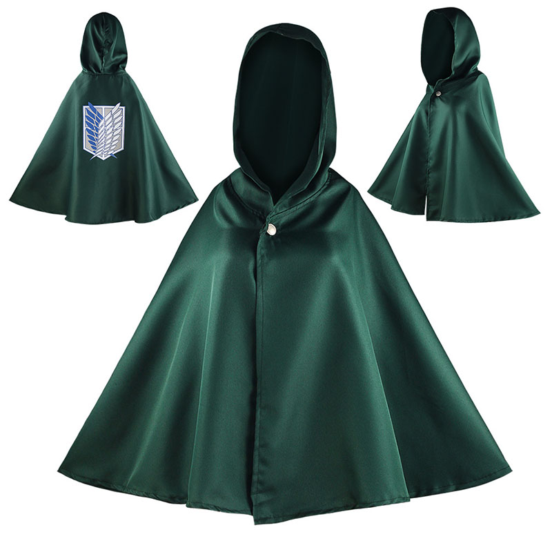 Cosplay Anime Levi Ackerman Mi - Attack Titan Cloak ulasan dan harga