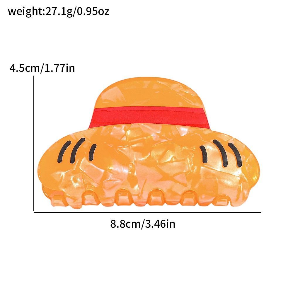 Jepit Rambut Topi Luffy One Pi - Anime Cosplay Luffy ulasan dan harga