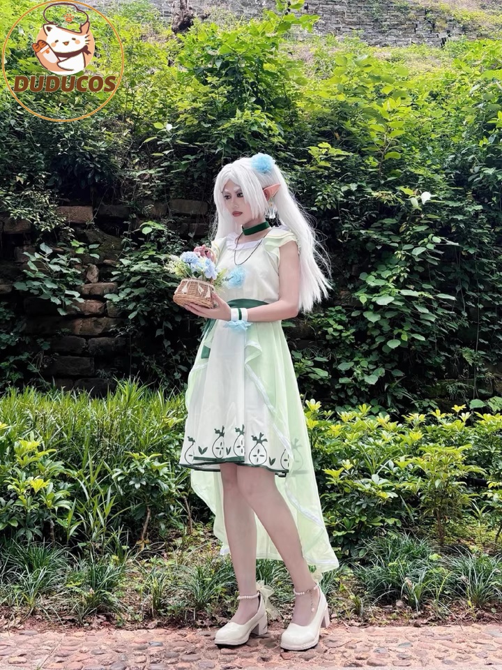 Anime Frieren: Kostum Cosplay  - Anime Cosplay Girl Costume ulasan dan harga