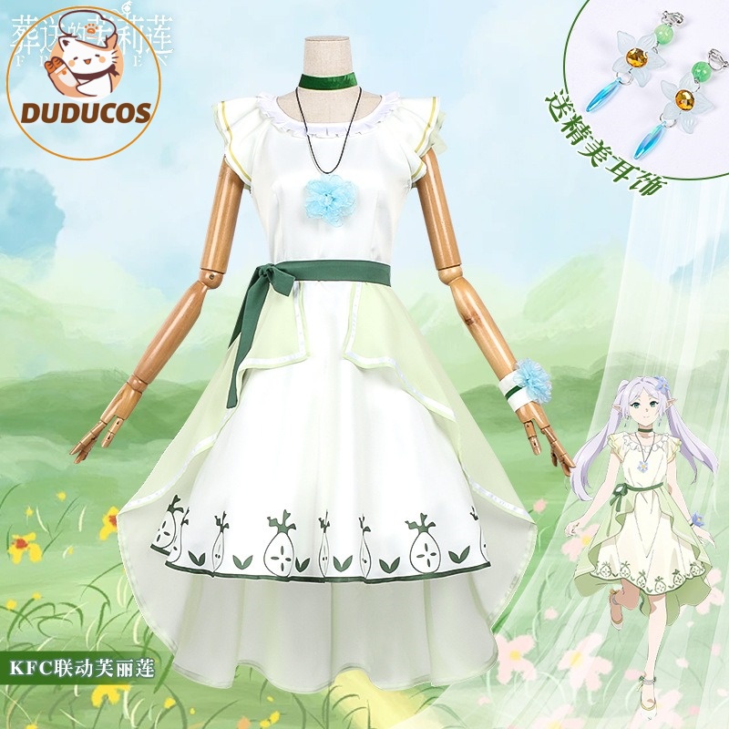 Anime Frieren: Kostum Cosplay  - Anime Cosplay Girl Costume ulasan dan harga