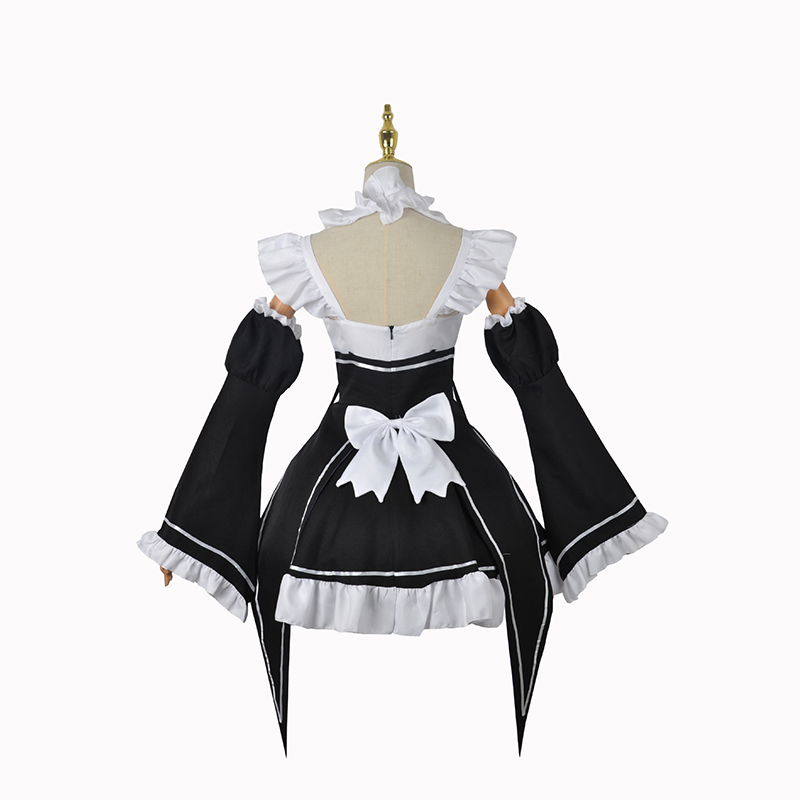 Kostum Cosplay Anime Ram Rem L - Anime Cosplay Live ulasan dan harga