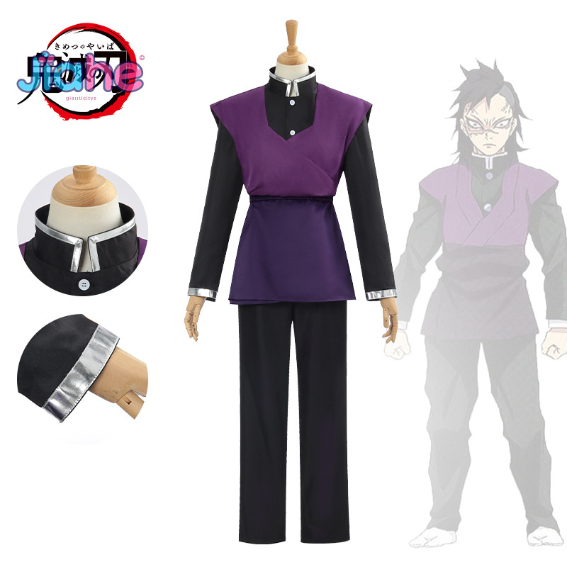 Kostum Cosplay Shinazugawa Gen - Anime Cosplay Demon Slayer ulasan dan harga