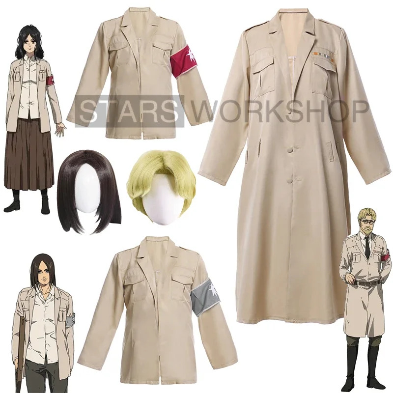 Kostum Cosplay Anime Attack On - Attack Titan Cloak ulasan dan harga