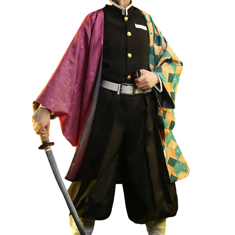 Kostum Cosplay Anime Demon Sla - Demon Slayer Haori ulasan dan harga