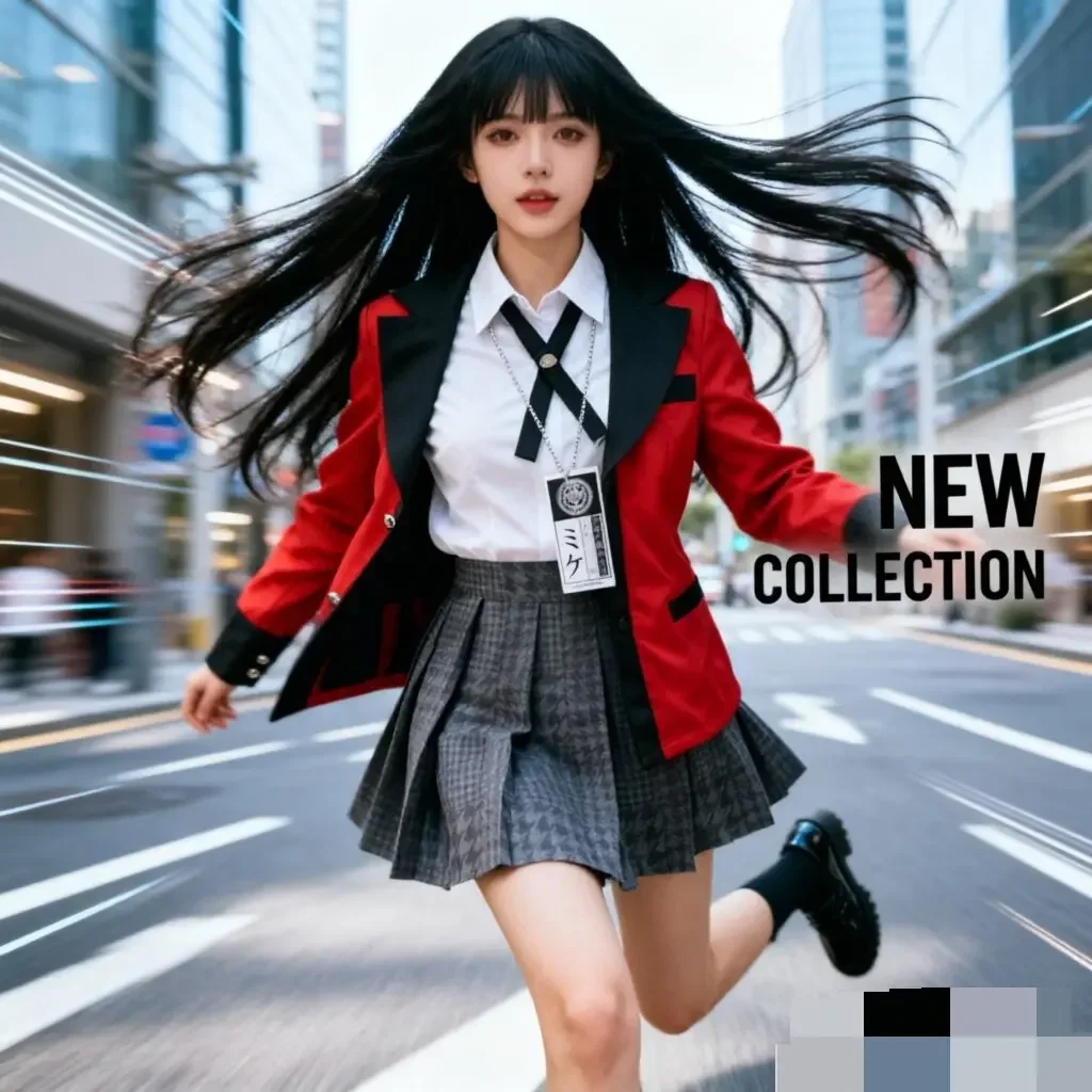 Kostum Cosplay Anime Kakegurui - Anime Cosplay Kakegurui ulasan dan harga