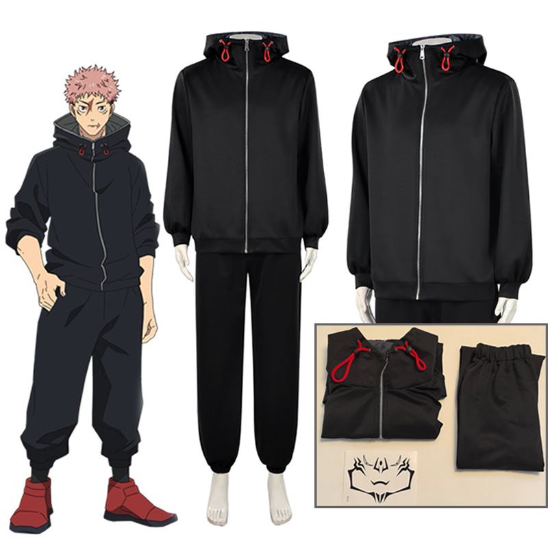 Set Kostum Cosplay Yuji Itador - Cosplay Anime Jjk ulasan dan harga